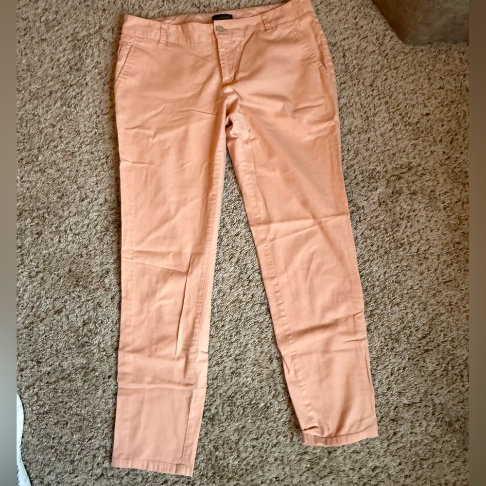The Limited Peach Skinny Pants